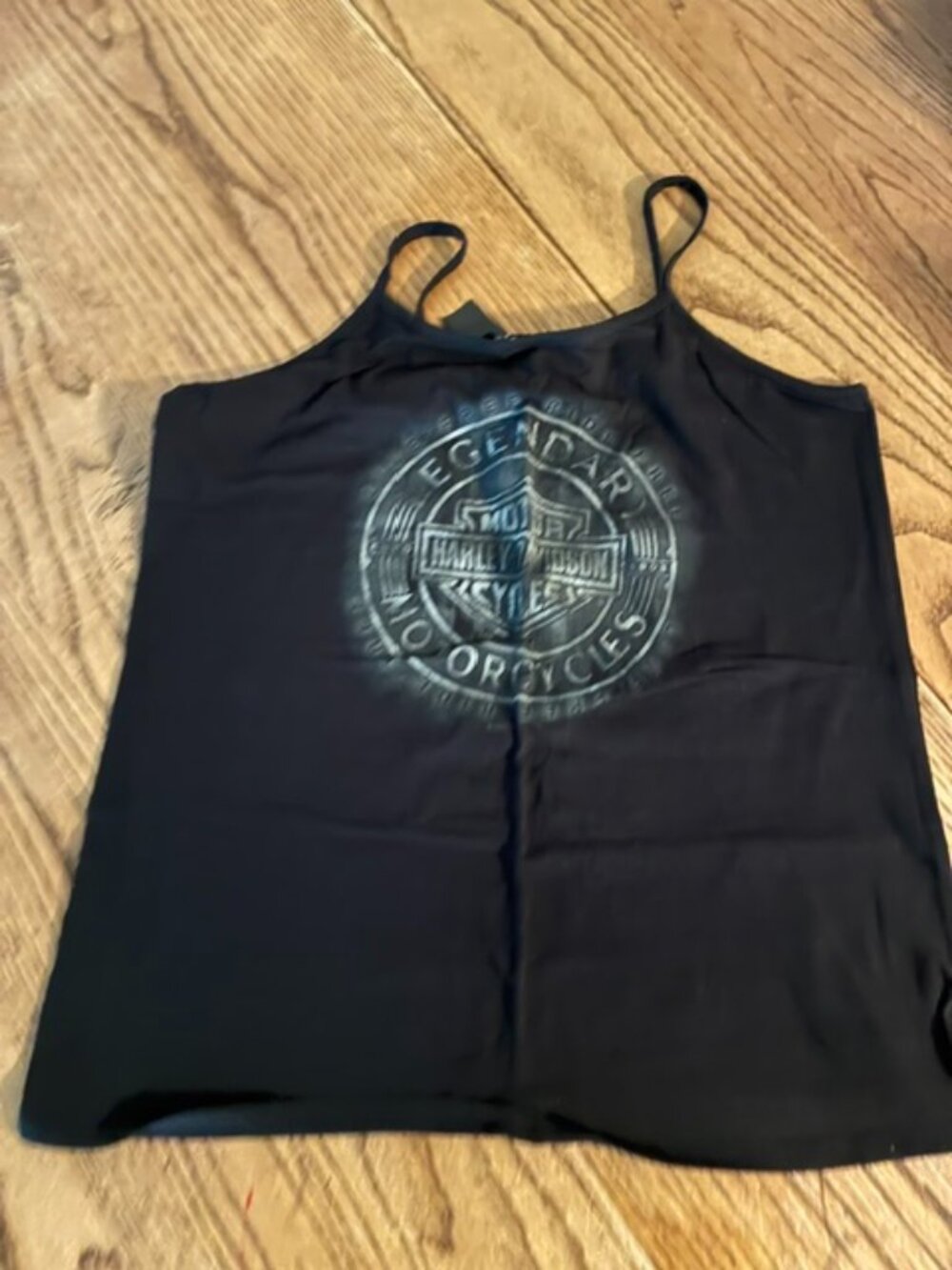 Women's Med black Harley Davidson halter top, New with tags